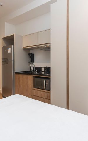 Studio à venda com 28m², 1 quarto e sem vaga Studio à venda com 28m², 1 quarto e sem vagaStudio