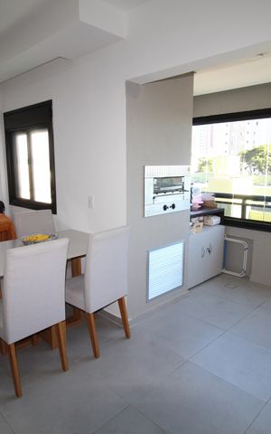 Apartamento para alugar com 77m², 2 quartos e 1 vagaCozinha Gourmet