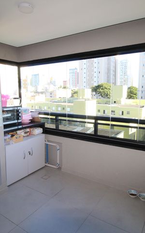 Apartamento para alugar com 77m², 2 quartos e 1 vagaCozinha Gourmet