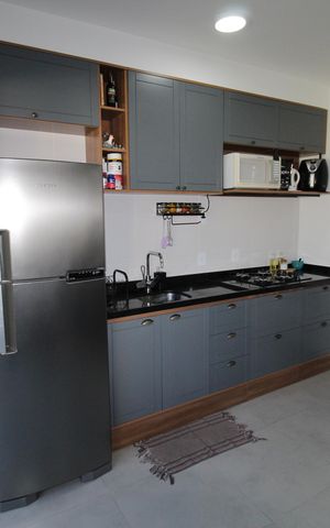 Apartamento para alugar com 77m², 2 quartos e 1 vagaCozinha Gourmet