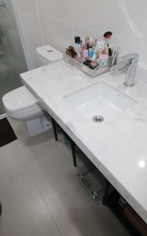 Apartamento para alugar com 77m², 2 quartos e 1 vagaBanheiro da Suíte 2