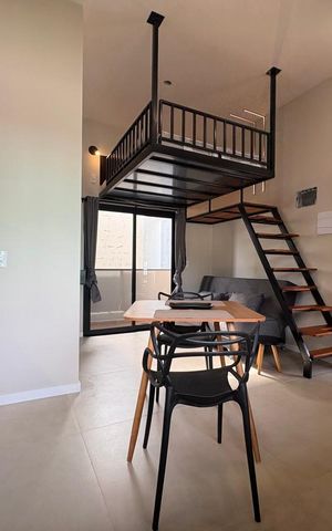 Studio para alugar com 28m², 1 quarto e sem vaga Studio para alugar com 28m², 1 quarto e sem vagaCozinha