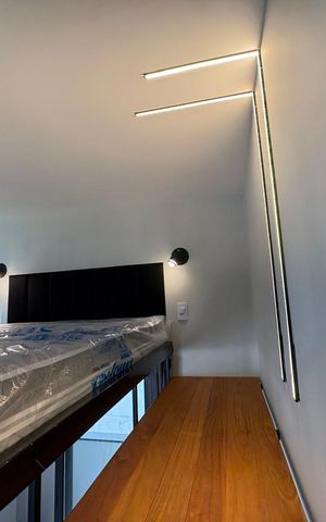Studio para alugar com 28m², 1 quarto e sem vaga Studio para alugar com 28m², 1 quarto e sem vagaQuarto