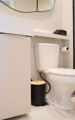 Apartamento à venda com 59m², 2 quartos e 1 vagaBanheiro Social