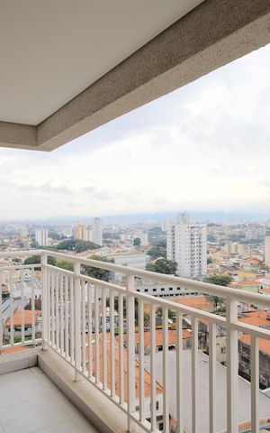 Apartamento à venda com 59m², 2 quartos e 1 vagaVaranda