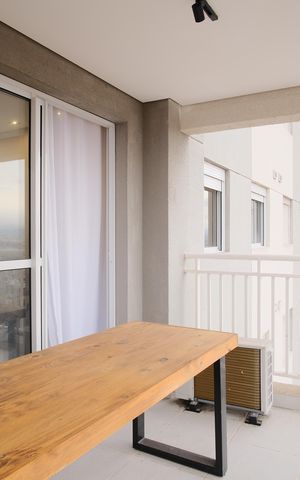 Apartamento à venda com 59m², 2 quartos e 1 vagaVaranda