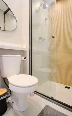 Apartamento à venda com 59m², 2 quartos e 1 vagaBanheiro da Suíte