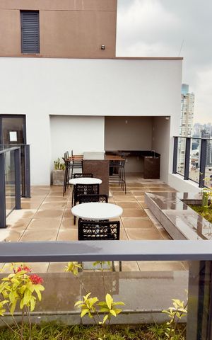 Apartamento à venda com 25m², 1 quarto e sem vaga Apartamento à venda com 25m², 1 quarto e sem vagaÁrea externa