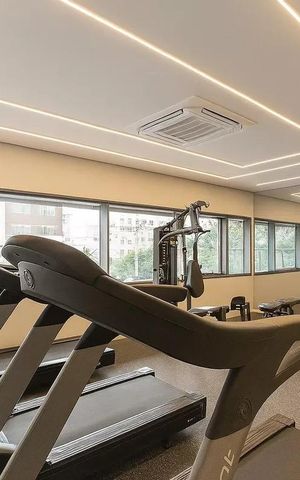 Apartamento à venda com 105m², 2 quartos e 2 vagas Apartamento à venda com 105m², 2 quartos e 2 vagasAcademia