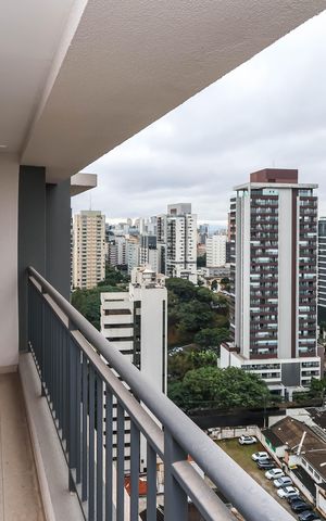 Studio para alugar com 30m², 1 quarto e sem vagaVaranda