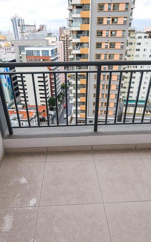 Studio para alugar com 30m², 1 quarto e sem vagaVaranda