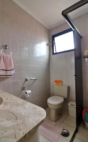 Apartamento à venda com 110m², 3 quartos e 2 vagasBanheiro Social