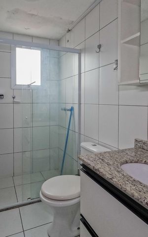 Apartamento à venda com 61m², 2 quartos e 1 vaga Apartamento à venda com 61m², 2 quartos e 1 vagaBanheiro