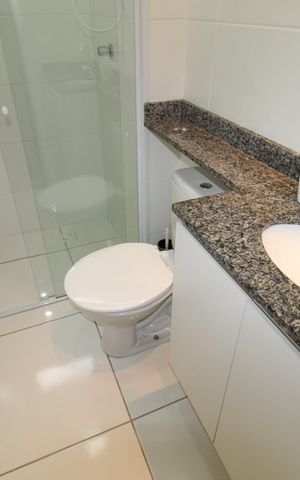 Apartamento para alugar com 52m², 2 quartos e 1 vagaBanheiro