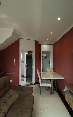 Casa de condomínio à venda com 151m², 2 quartos e 2 vagasSala 