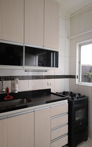 Casa de condomínio à venda com 151m², 2 quartos e 2 vagasCozinha
