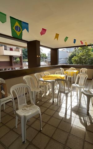 Apartamento à venda com 90m², 3 quartos e 1 vagaÁrea comum - Salão de festas