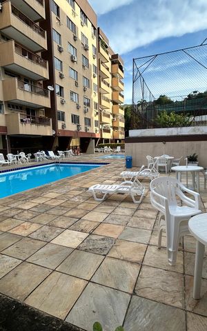 Apartamento à venda com 90m², 3 quartos e 1 vagaÁrea comum - Piscina