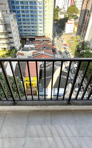 Studio para alugar com 20m², 1 quarto e sem vaga Studio para alugar com 20m², 1 quarto e sem vagaVaranda