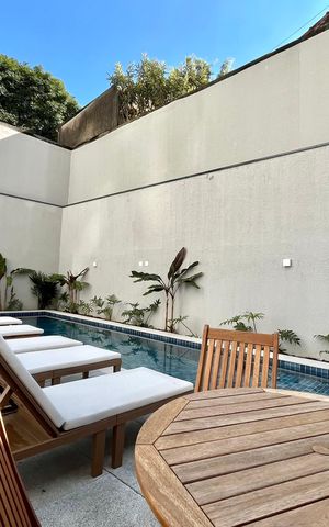 Studio para alugar com 20m², 1 quarto e sem vaga Studio para alugar com 20m², 1 quarto e sem vagaÁrea comum - Piscina