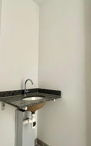 Studio para alugar com 20m², 1 quarto e sem vaga Studio para alugar com 20m², 1 quarto e sem vagaBanheiro