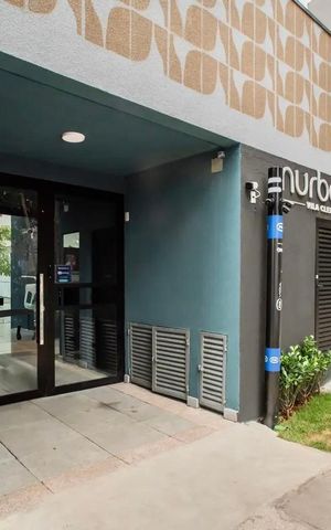 Studio para alugar com 20m², 1 quarto e sem vaga Studio para alugar com 20m², 1 quarto e sem vagaFachada