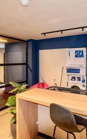 Studio para alugar com 20m², 1 quarto e sem vaga Studio para alugar com 20m², 1 quarto e sem vagaÁrea comum - Lavanderia