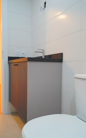Apartamento à venda com 111m², 3 quartos e 1 vagaBanheiro da Suíte