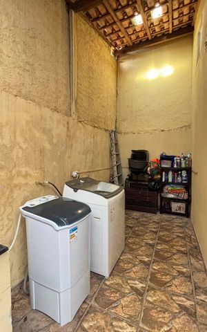 Casa à venda com 125m², 2 quartos e 2 vagasÁrea de serviço