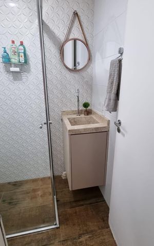 Apartamento à venda com 81m², 3 quartos e 2 vagas Apartamento à venda com 81m², 3 quartos e 2 vagasBanheiro