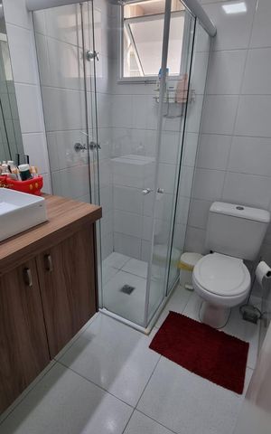 Apartamento à venda com 81m², 3 quartos e 2 vagas Apartamento à venda com 81m², 3 quartos e 2 vagasBanheiro