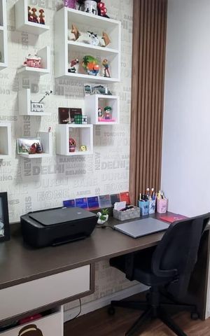 Apartamento à venda com 81m², 3 quartos e 2 vagas Apartamento à venda com 81m², 3 quartos e 2 vagasQuarto
