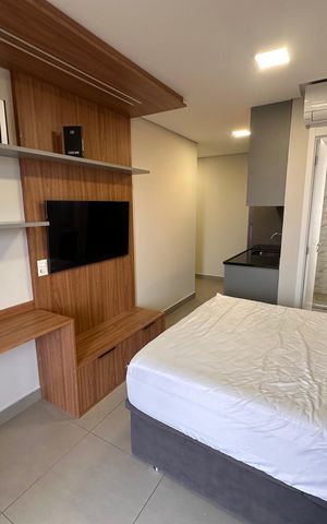 Studio para alugar com 24m², 1 quarto e sem vaga Studio para alugar com 24m², 1 quarto e sem vagaStudio