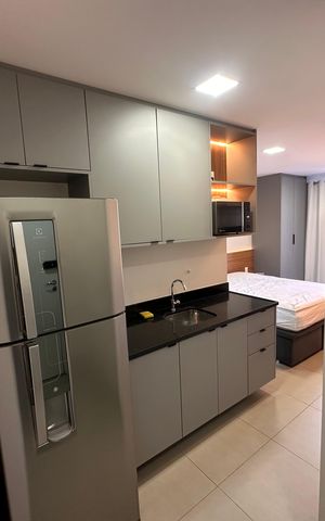 Studio para alugar com 24m², 1 quarto e sem vaga Studio para alugar com 24m², 1 quarto e sem vagaCozinha