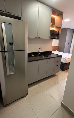 Studio para alugar com 24m², 1 quarto e sem vaga Studio para alugar com 24m², 1 quarto e sem vagaCozinha