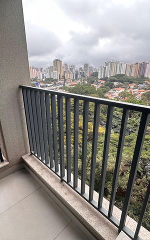 Studio para alugar com 24m², 1 quarto e sem vaga Studio para alugar com 24m², 1 quarto e sem vagaVaranda