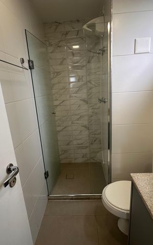Studio para alugar com 24m², 1 quarto e sem vaga Studio para alugar com 24m², 1 quarto e sem vagaBanheiro