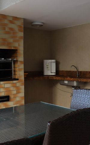 Apartamento para alugar com 76m², 3 quartos e 1 vagaChurrasqueira
