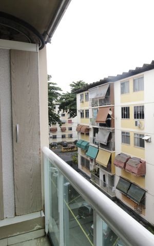 Apartamento à venda com 60m², 2 quartos e 1 vagaVaranda