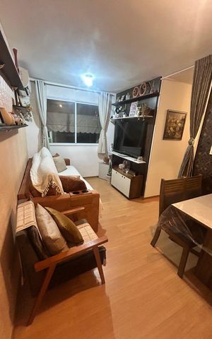 Apartamento à venda com 43m², 2 quartos e 1 vagaSala