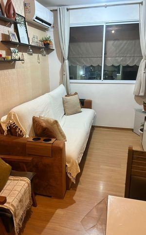 Apartamento à venda com 43m², 2 quartos e 1 vagaSala