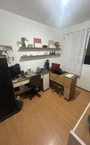 Apartamento à venda com 43m², 2 quartos e 1 vagaQuarto