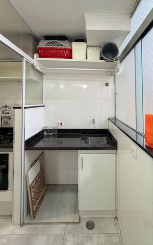 Apartamento à venda com 85m², 3 quartos e 1 vagaÁrea de Serviço
