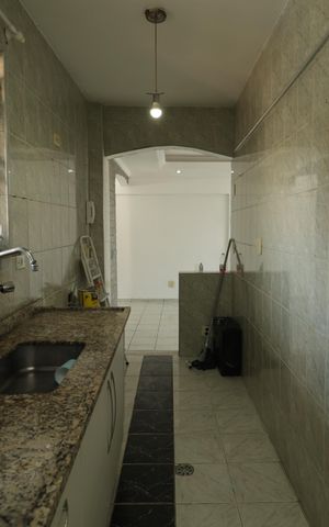 Apartamento à venda com 56m², 1 quarto e sem vagaCozinha e Área de Serviço