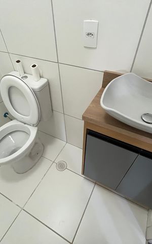 Apartamento para alugar com 34m², 2 quartos e sem vaga Apartamento para alugar com 34m², 2 quartos e sem vagaBanheiro 1