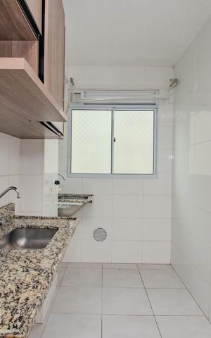 Apartamento para alugar com 41m², 2 quartos e 1 vaga Apartamento para alugar com 41m², 2 quartos e 1 vagaCozinha e Área de Serviço
