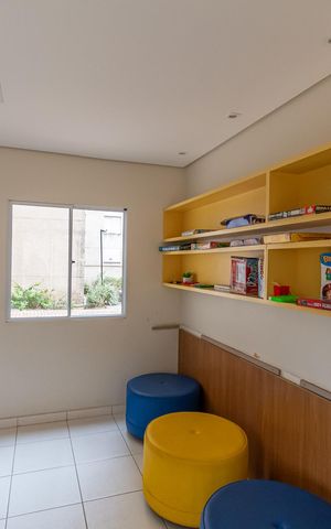 Apartamento para alugar com 67m², 2 quartos e 1 vaga Apartamento para alugar com 67m², 2 quartos e 1 vagaÁrea comum - Brinquedoteca