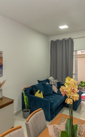 Apartamento para alugar com 67m², 2 quartos e 1 vaga Apartamento para alugar com 67m², 2 quartos e 1 vagaSala de Estar/Jantar
