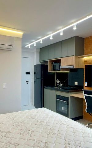Studio para alugar com 26m², 1 quarto e sem vagaStudio