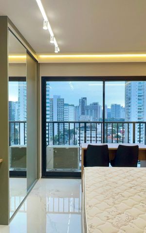 Studio para alugar com 26m², 1 quarto e sem vagaStudio